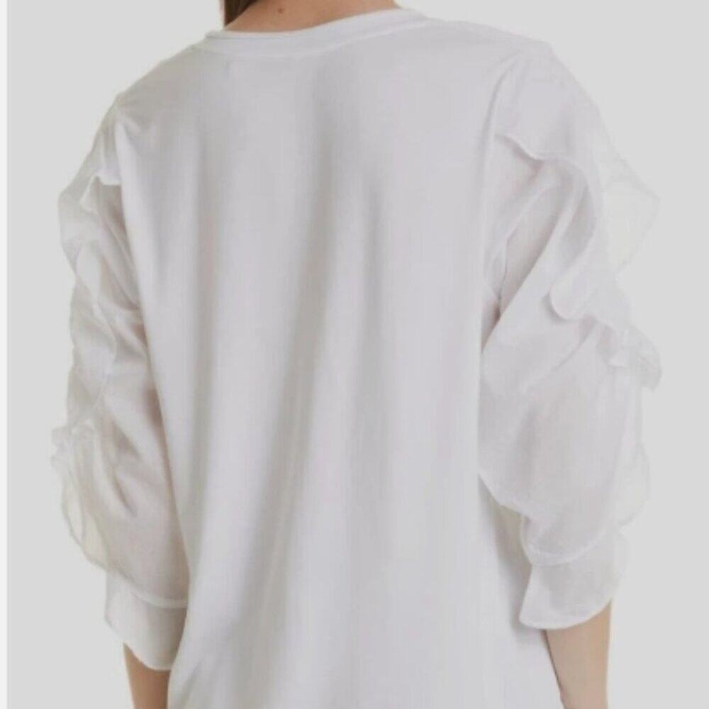 Kobi Halperin Veronica Ruffled Pullover Top